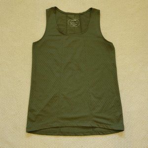 Oiselle Army Green Fitness Tank, Size 4
